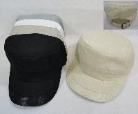 Cotton Cadet Hat with Mesh [Solid and Marl]